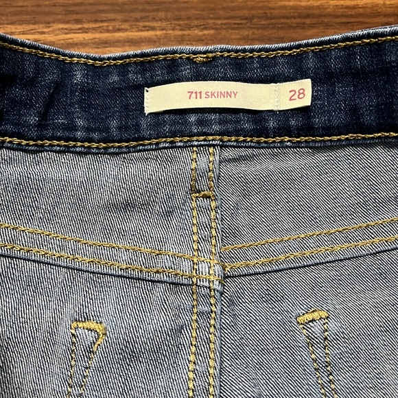 Levi’s 711 Skinny Jeans size 28 - Picture 5 of 9